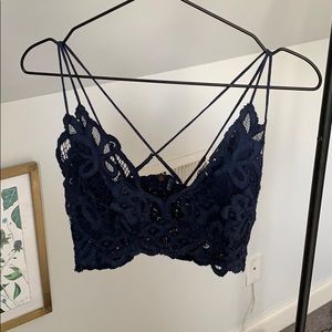 Navy blue Brandy Melville bralette